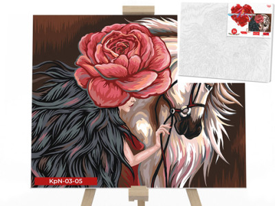 Креативна творчість "PAINTING BY NUMBERS" 30х40 см "Кінь" KpNe-03-05 Креативна творчість "PAINTING BY NUMBERS" 30х40 см "Кінь" KpNe-03-05