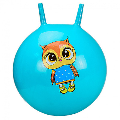 Мяч для фитнеса CB4501 с рожками(Turquoise)