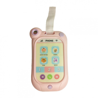 Игрушка мобильный телефон G-A081(Pink) интерактивный