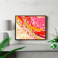 Картина по номерах Японська абстракція Strateg 40х50 см DY138