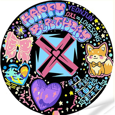 Набір для творчості Strateg вініл за номерами Святкове графіті з лисицею 30 GP-17