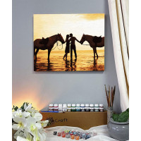 Картина за номерами "Кохання навколо" 40х50 см 10211-AC Картина за номерами "Кохання навколо" 40х50 см 10211-AC