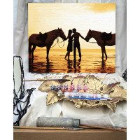 Картина за номерами "Кохання навколо" 40х50 см 10211-AC Картина за номерами "Кохання навколо" 40х50 см 10211-AC