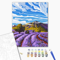 Картина за номерами "Франція.Прованс" 10534-AC
