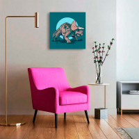Картина за номерами "Трицератопс" 30*30 см 15022-AC