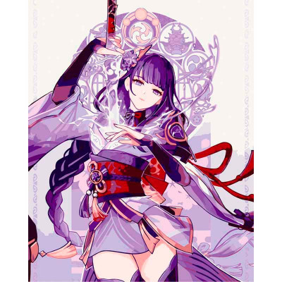 Набір для розпису "Райден Шьоґун" 40*50 см без підрамника 16064-ACNF Набір для розпису "Райден Шьоґун" 40*50 см без підрамника 16064-ACNF