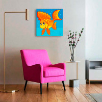 Картина за номерами "Рибка" 30*30 см @ 15033-AC