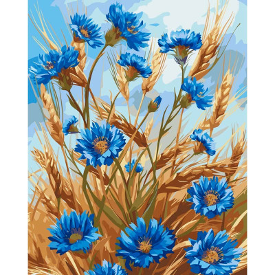 Картина за номерами "Волошки" ArtCraft 40*50 см 13127-AC Картина за номерами "Волошки" ArtCraft 40*50 см 13127-AC