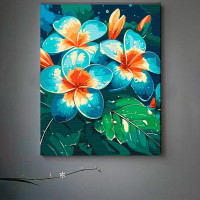 Картина за номерами ArtCraft "Плюмерії" 40*50 см 13147-AC Картина за номерами ArtCraft "Плюмерії" 40*50 см 13147-AC