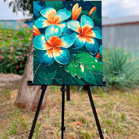 Картина за номерами ArtCraft "Плюмерії" 40*50 см 13147-AC Картина за номерами ArtCraft "Плюмерії" 40*50 см 13147-AC