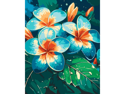 Картина за номерами ArtCraft "Плюмерії" 40*50 см 13147-AC Картина за номерами ArtCraft "Плюмерії" 40*50 см 13147-AC