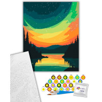 Картина за номерами "Нічне світло" Artcraft 40*50 см 11063-AC