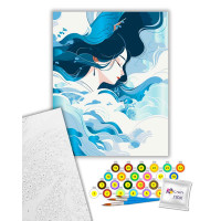 Картина за номерами Artcraft "Стихія повітря" з металізованими фарбами 40*5 10189-AC