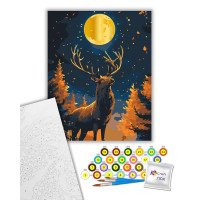 Картина за номерами Art Craft "Над прірвою" з металізованими фарбами 40x50 11735-AC