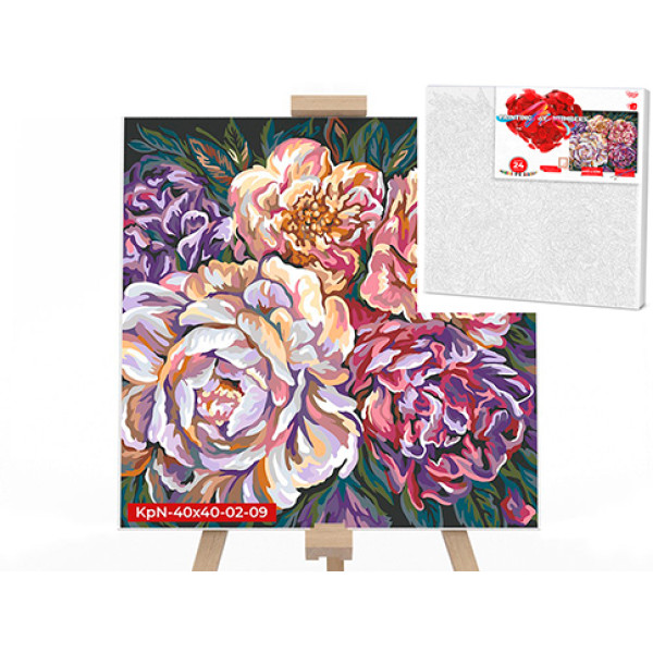 Картина за номерами букет 40x40 см KpNe-40х40-02-09