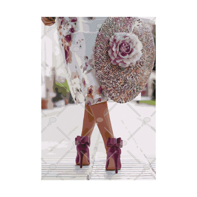 Картина за номерами Стильна штучка 2 40 * 50 КНО4553 Картина за номерами Стильна штучка 2 40 * 50 КНО4553