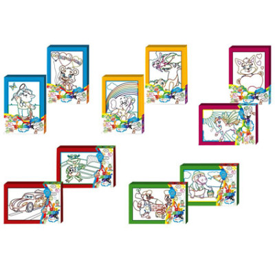 Набір для творчості "Розмальовка з підказкою" РП-01-01 02 03 04 05 Набір для творчості "Розмальовка з підказкою" РП-01-01 02 03 04 05