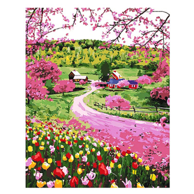 Картина за номерами Весняне розмаїття 40*50 см КНО2254