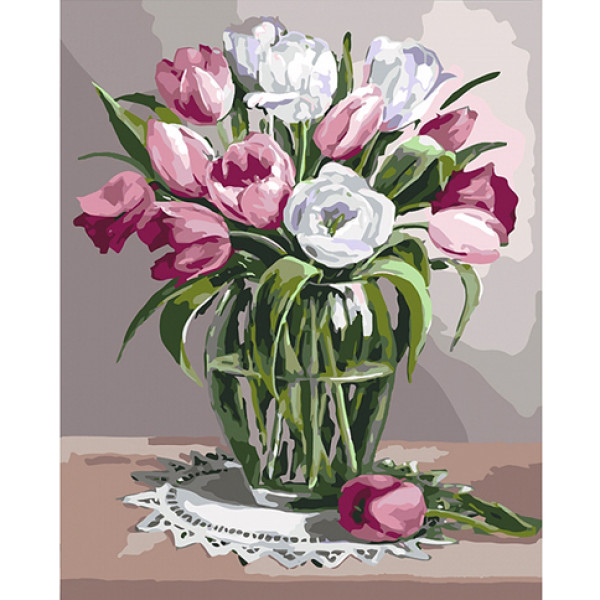 Картина за номерами Весняний аромат 40*50 см КНО3041