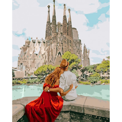 Картина за номерами "Романтична Іспанія" 40х50 см КНО4689