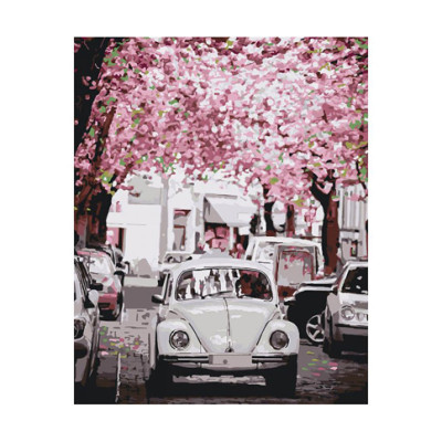 Картина за номерами Volkswagen Beetle 40*50 КНО3521 Картина за номерами Volkswagen Beetle 40*50 КНО3521