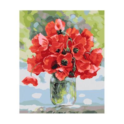 Картина за номерами "Оксамитове літо" 40*50 см КНО3037