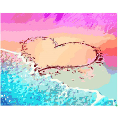 Картина за номерами Райське серце 40*50 см GX25308