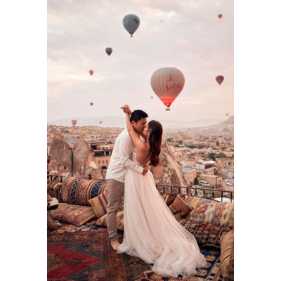 Картина за номерами "Любов у Каппадокії" тм Лавка Чудес 40 x 50 см LC10032 Картина за номерами "Любов у Каппадокії" тм Лавка Чудес 40 x 50 см LC10032