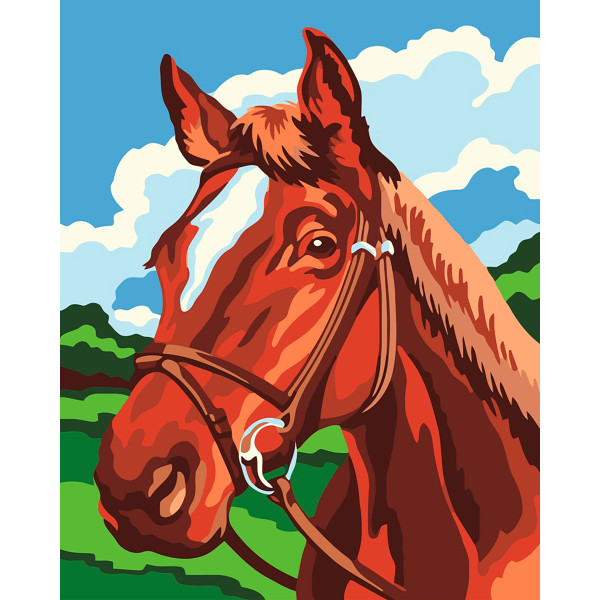 Картина за номерами "Лоша" тм Лавка Чудес 40 x 50 см у коробці LC20141