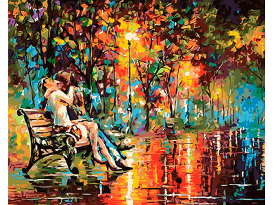 Картина за номерами "Вечір пристрасті" тм Крамниця Чудес 40 x 50 см у короб LC30054