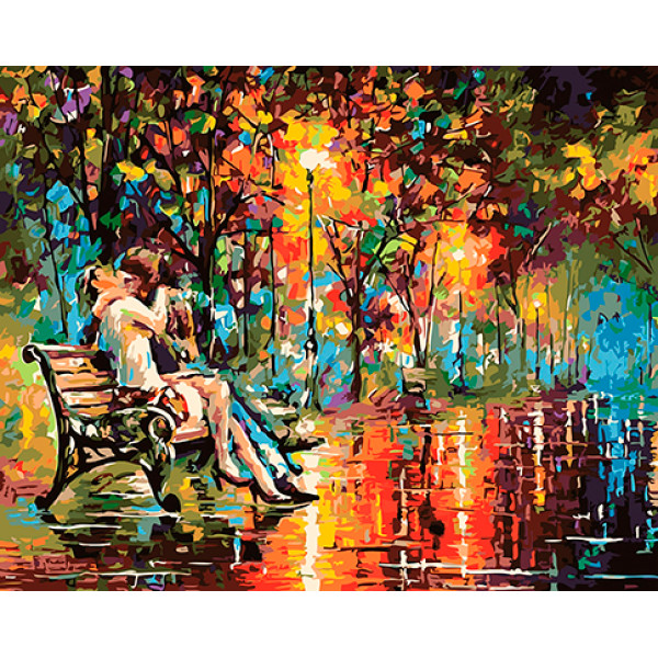 Картина за номерами "Вечір пристрасті" тм Крамниця Чудес 40 x 50 см у короб LC30054