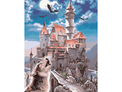Картина за номерами "Чарівний замок" тм Лавка Чудес 40 x 50 см у коробці LC30085