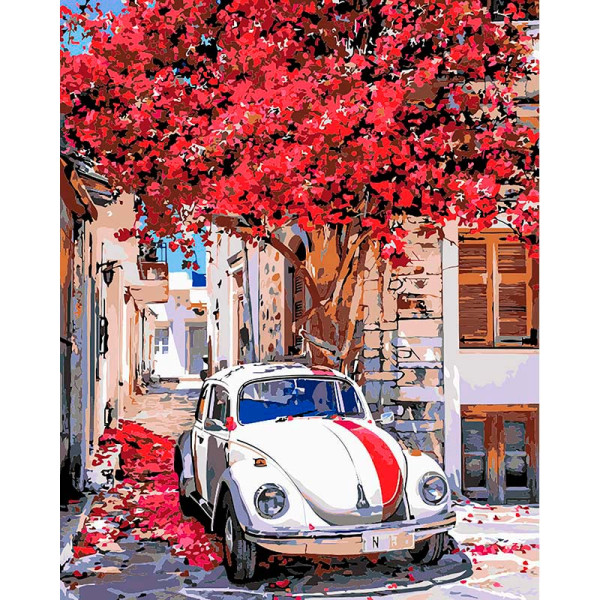 Картина по номерах "Ретро авто" км лавка Чудес 40 x 50 см в коробці LC30133