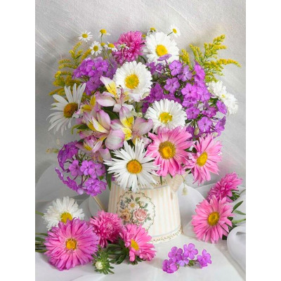 Картина за номерами "Прекрасні квіти" тм Лавка Чудес 40 x 50 см у коробці LC40040