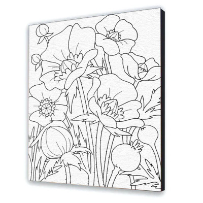 Картина за номерами "Маки" 25х30 см 15506-AC Картина за номерами "Маки" 25х30 см 15506-AC