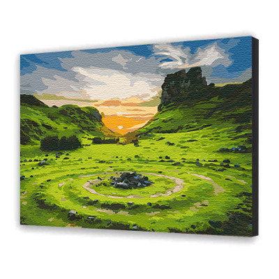 Картина за номерами "Долина Фей. Шотландія" 40х50 см 10511-AC