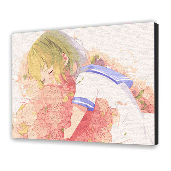 Картина за номерами "Квіткове кохання" 40х50 см 10214-AC