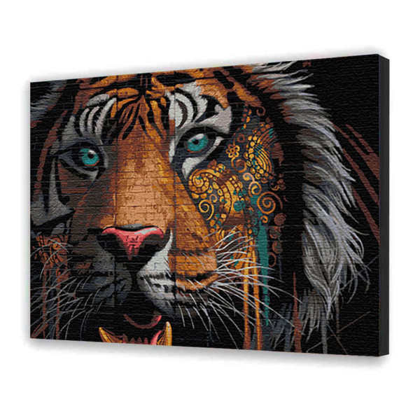 Картина за номерами "Незламний погляд" 40*50 см 11623-AC