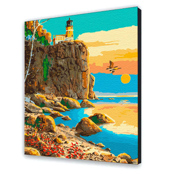 Картина за номерами "Маяк Спліт - Рок" 40х50 см 10570-AC