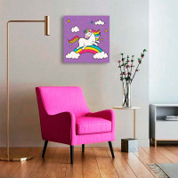 Картина за номерами "Грайлива єдиноріжка" 30*30 см 15000-AC
