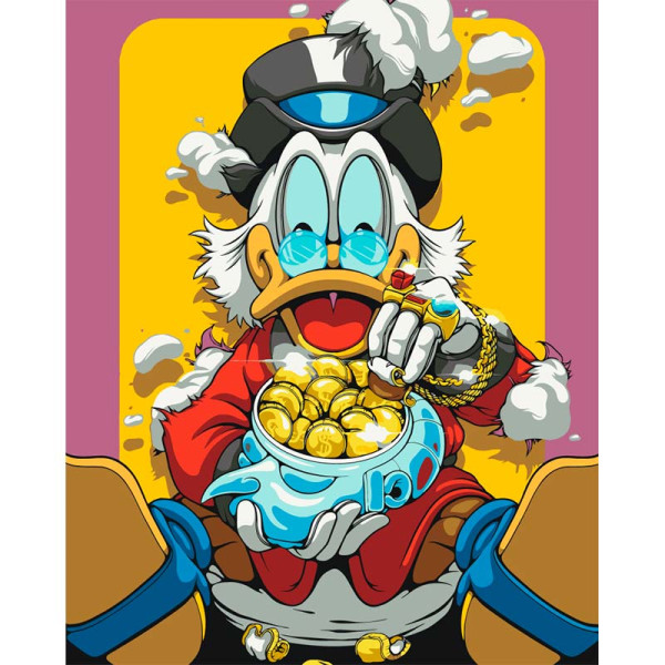 Картина за номерами Art Craft "Грошовий Скрудж" 40*50 см 16140-AC