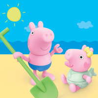 Ігровий набір Peppa Figurines – Три маленькі свинки на пляжі Ігровий набір Peppa Figurines – Три маленькі свинки на пляжі