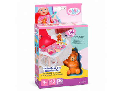 Ігровий набір Baby Born серії Click & Play – Сніданок для ляльки