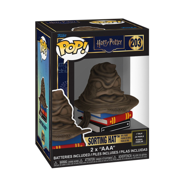 Ігрова фігурка Funko POP! серії Гаррі Поттер - Сортувальний капелюх (звук) Ігрова фігурка Funko POP! серії Гаррі Поттер - Сортувальний капелюх (звук)