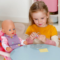 Нагрудник для ляльки Baby Born серії Pinplay – Стильне годування Нагрудник для ляльки Baby Born серії Pinplay – Стильне годування