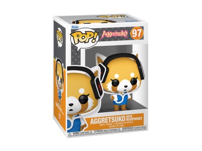 Ігрова фігурка Funko POP! серії Sanrio - Агресивна Рецуко в навушниках