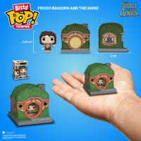 Набір фігурок Bitty POP! Town - Фродо Беггінс і хатинка Набір фігурок Bitty POP! Town - Фродо Беггінс і хатинка