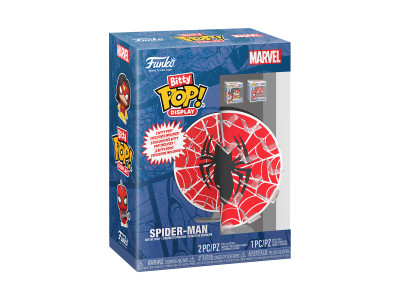 Дисплей для колекціонування Bitty POP! серії Marvel - Людина-павук (2 фігурки, дисплей)