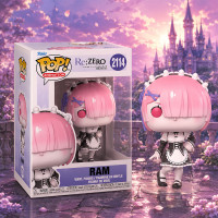 Ігрова фігурка Funko POP! серії Re:ZERO - Рам Ігрова фігурка Funko POP! серії Re:ZERO - Рам