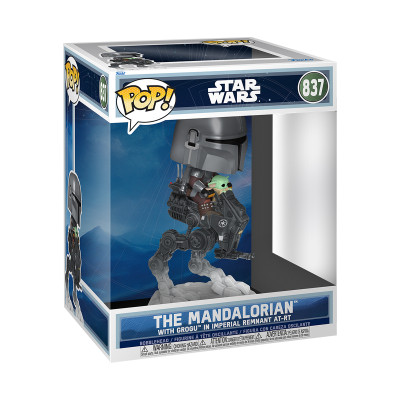 Ігрова фігурка Funko POP! Rides серії Мандалорець і Ґроґу - Мандо з Ґроґу на всюдиході Ігрова фігурка Funko POP! Rides серії Мандалорець і Ґроґу - Мандо з Ґроґу на всюдиході